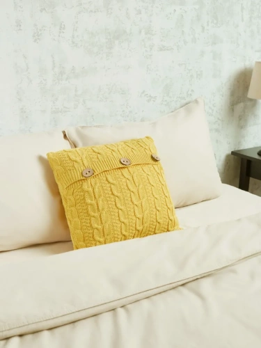 Плед 200x220 на кровать диван покрывало вязаный хлопок 100% фото 8