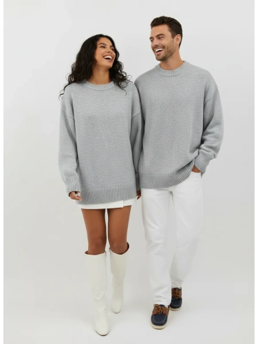 Свитер оверсайз женский и мужской теплая унисекс фото 6