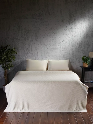 Плед 180х220 на кровать диван покрывало вязаный Хлопок 100 % фото 5