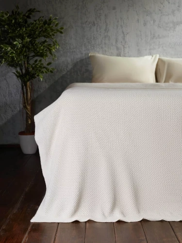 Плед 150х200 покрывало на диван кровать вязаный детский фото 2