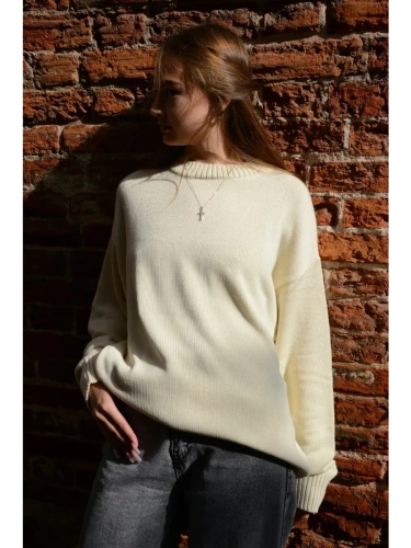 Свитер оверсайз женский и мужской теплая унисекс фото 7