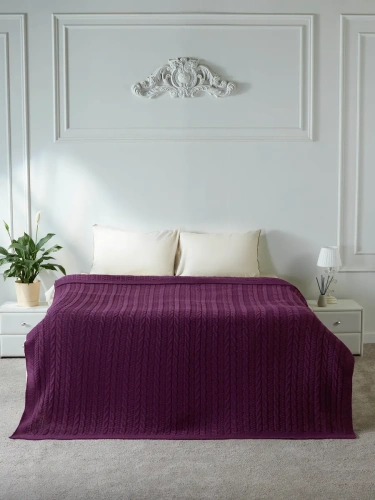 Наволочка декоративная вязаная для подушки 45 x 45 см хлопок фото 4