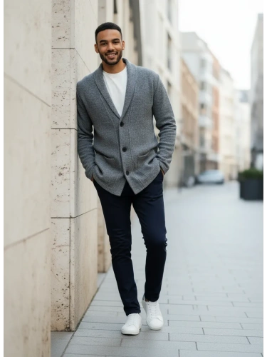 Кардиган на пуговицах длинный повседневный накидка удлиненный фото 2