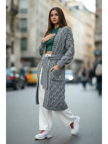 Кардиган женский удлиненный летний оверсайз фото 6