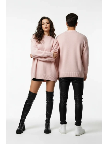 Свитер оверсайз женский и мужской теплая унисекс фото 2