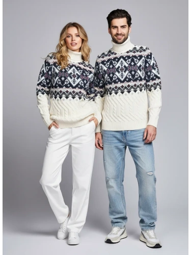 Свитер мужской с горлом теплый шерстяной фото 4