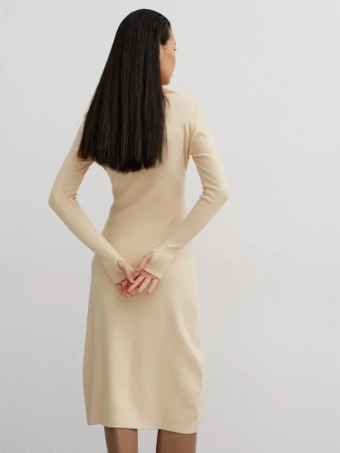 Платье вечернее праздничное офисное повседневное вязаное фото 5