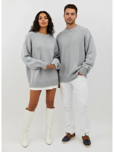 Свитер оверсайз женский и мужской теплая унисекс фото 5