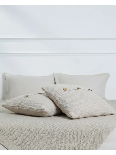 Плед 200х220 на кровать диван покрывало вязаный Хлопок 100 % фото 10