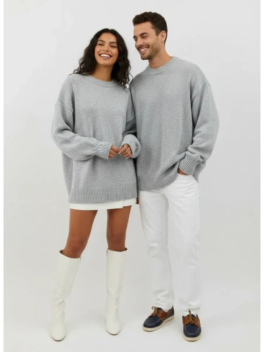 Свитер оверсайз женский и мужской теплая унисекс фото 2