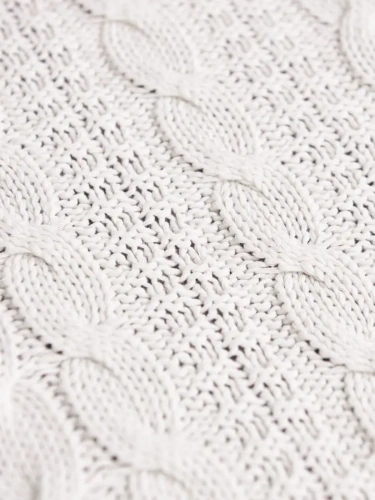 Плед 220x240 на кровать диван покрывало вязаный хлопок 100% фото 4