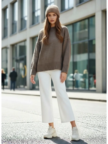 Свитер оверсайз PREMIUM фото 3