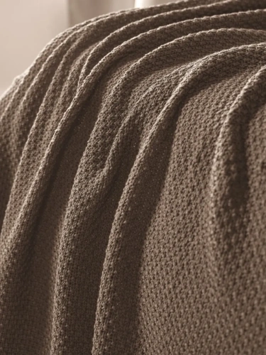 Плед 160х220 покрывало на диван кровать вязаный хлопок 100% фото 3