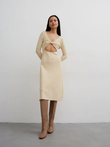 Платье вечернее праздничное офисное повседневное вязаное фото 4