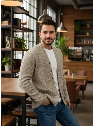 Кардиган офисный повседневный фото 2