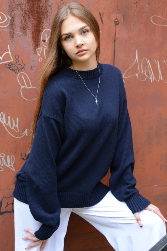 Свитер оверсайз женский и мужской теплая унисекс фото 11