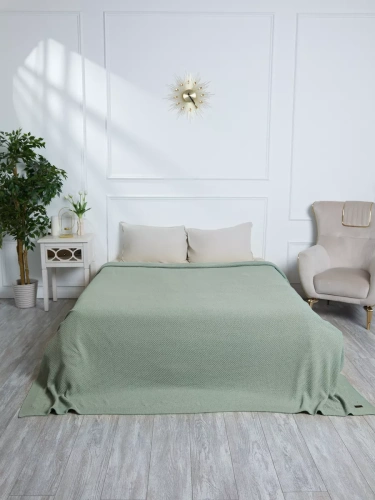 Плед 150х200 покрывало на диван кровать вязаный детский фото 5