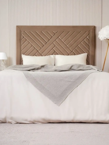 Плед 240х260 на кровать диван покрывало вязаный Хлопок 100 % фото 6