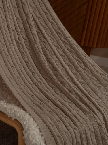 Плед 150х200 покрывало на диван кровать вязаный детский фото 2