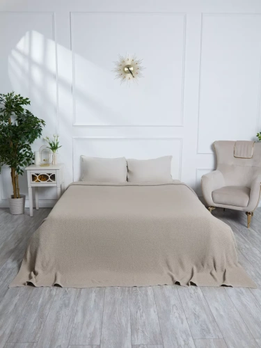 Плед 200х220 на кровать диван покрывало вязаный Хлопок 100 % фото 6