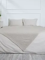 Плед 220х240 на кровать диван покрывало вязаный Хлопок 100 %