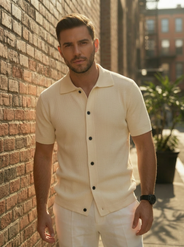 Кардиган мужской вязаный черный Old Money