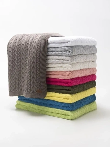 Плед 220х240 на кровать диван покрывало вязаный Хлопок 100 % фото 8