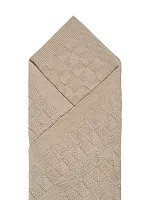 Плед вязаный для малыша 110x90 см хлопок для новорожденных