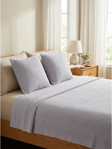 Наволочка декоративная вязаная для подушки 45 x 45 см хлопок фото 5