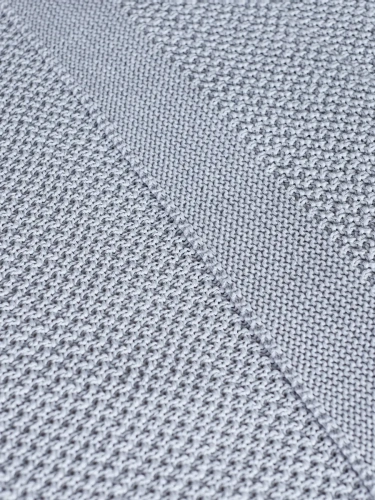 Наволочка декоративная вязаная для подушки 45 x 45 см хлопок фото 2