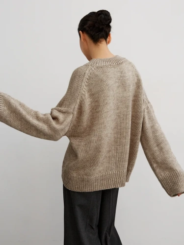 Свитер оверсайз PREMIUM фото 3