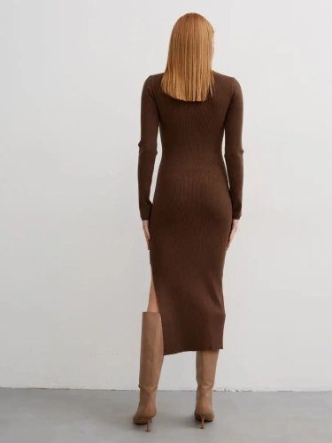 Платье вечернее праздничное офисное повседневное вязаное фото 5