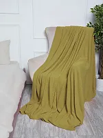 Плед 200х220 на кровать диван покрывало вязаный Хлопок 100 %