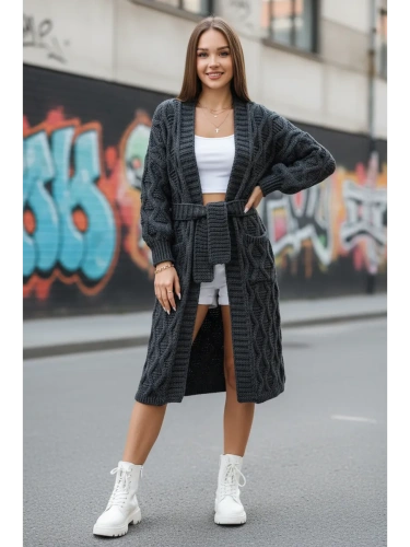 Кардиган женский удлиненный летний оверсайз фото 10