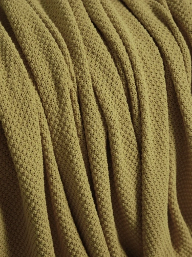 Плед 200х220 на кровать диван покрывало вязаный Хлопок 100 % фото 3