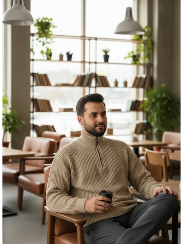 Свитер оверсайз теплый вязаный на молнии с воротником фото 5