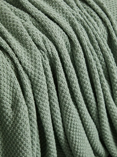 Плед 150х200 покрывало на диван кровать вязаный детский фото 4