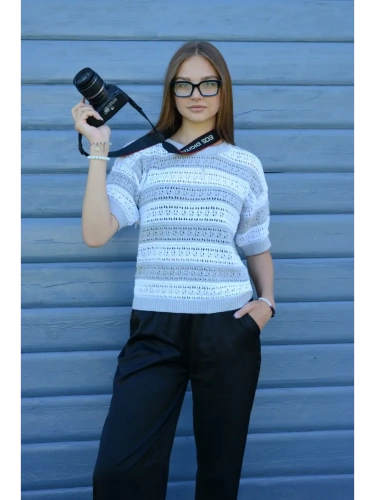 Кофта нарядная оверсайз укороченный ажурная кружевная сетка фото 4