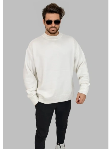 Свитер оверсайз женский и мужской теплая унисекс фото 3