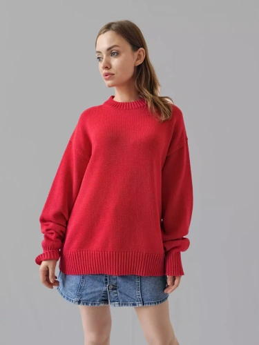 Свитер оверсайз женский и мужской теплая унисекс фото 4