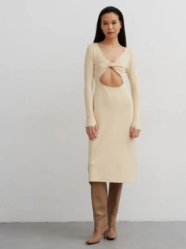 Платье вечернее праздничное офисное повседневное вязаное фото 2