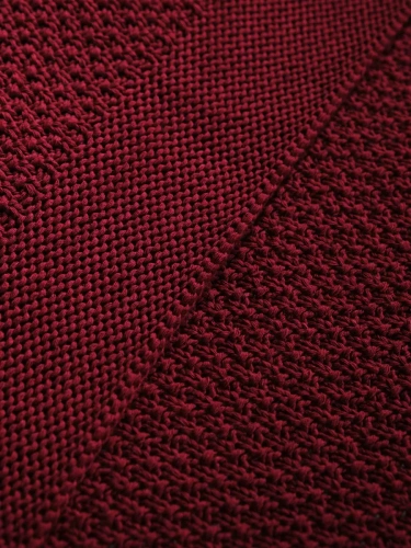 Плед 200х220 на кровать диван покрывало вязаный Хлопок 100 % фото 3