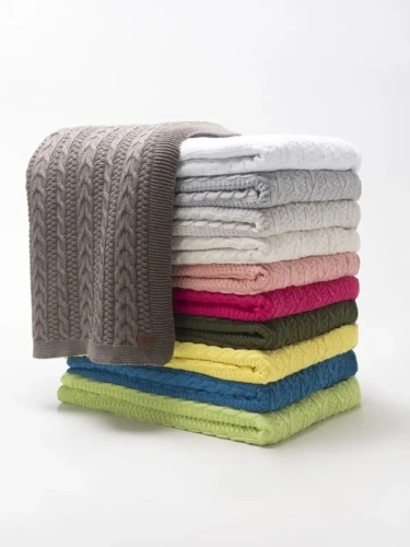 Наволочка декоративная вязаная для подушки 45 x 45 см хлопок фото 6