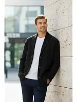 Кардиган на пуговицах длинный повседневный накидка удлиненный