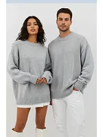 Свитер оверсайз женский и мужской теплая унисекс