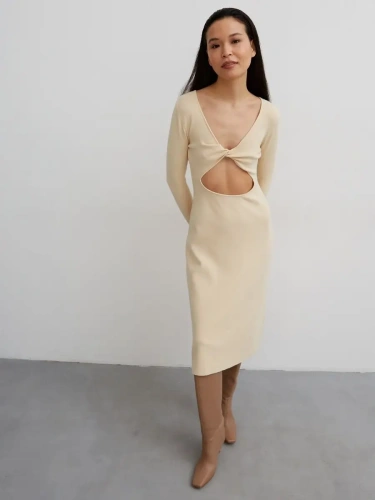 Платье вечернее праздничное офисное повседневное вязаное фото 6