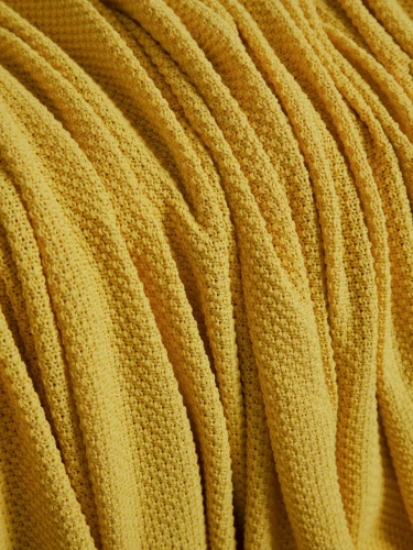 Плед 200х220 на кровать диван покрывало вязаный Хлопок 100 % фото 5